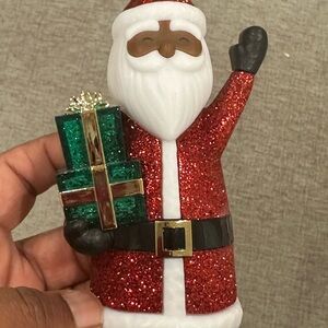 Festive Black Santa Claus Wallflower